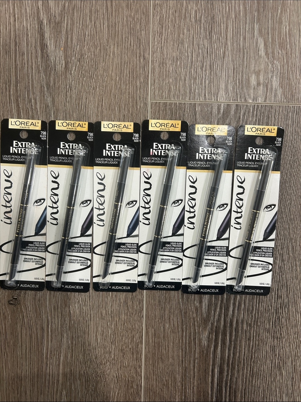 6X L'Oréal Extra Intense Liquid Eyeliner Pencil #798 black 🌸 FIRM PRICE 🌸